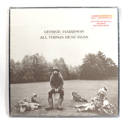 GEORGE HARRISON    All Things Must Pass  1970 1st Issue US 3LP Box SEALED  Apple