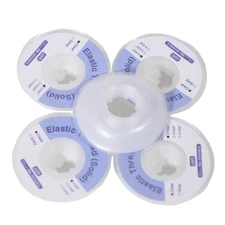 Dental Orthodontic Power Elastic Elastomeric Thread 25 Ft on Spool Solid Pull