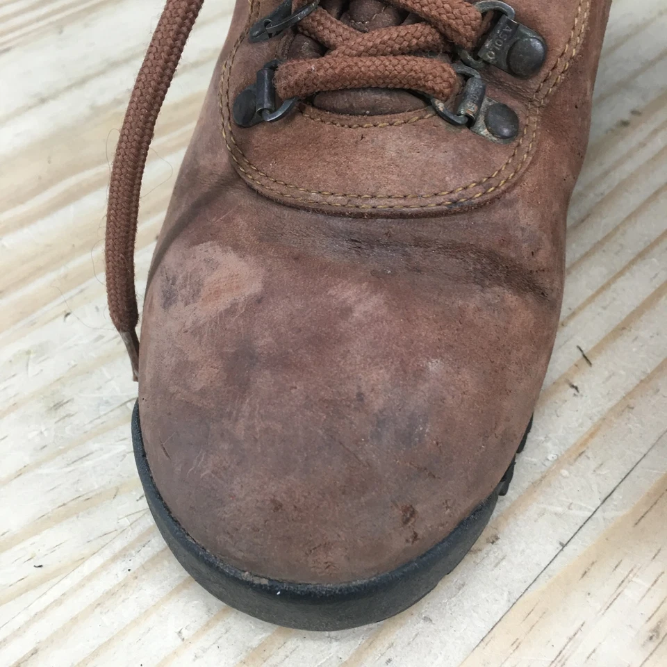 Asolo Botas Mujer 7 AFX 530 Trail Senderismo Botín Cuero Marrón Con Cordones Foto 4 de 4