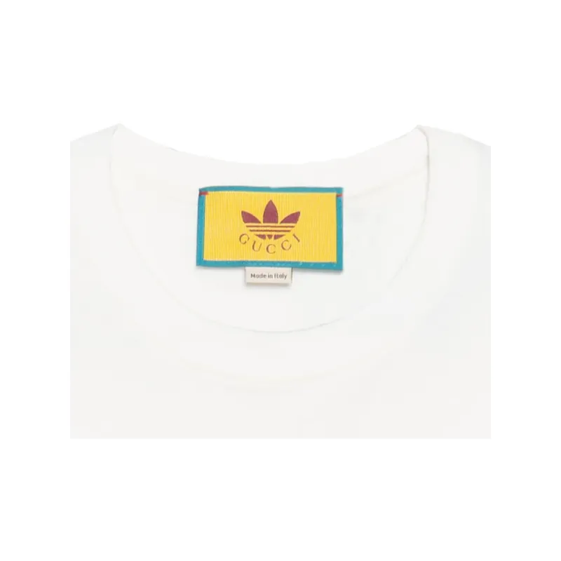 Gucci x adidas cotton jersey T-shirt in white Men's 548334 Gucci x adidas cotton jersey T-shirt in white Men's 548334