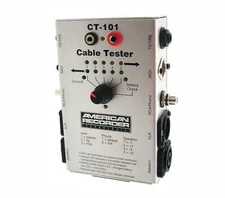AMERICAN RECORDER Multi-Function Audio Cable Tester