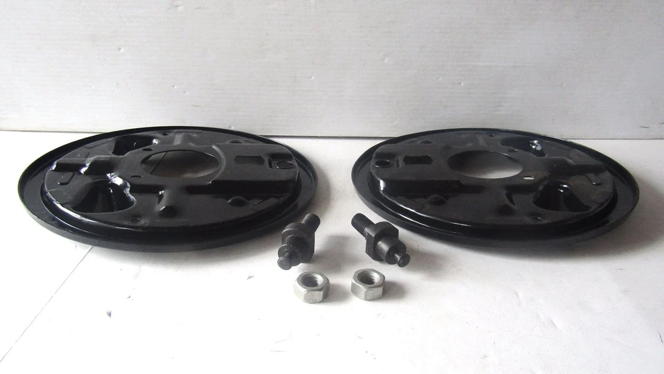 924-220 BRAKE BACKING PLATE CHEVROLET GMC BUICK PONTIAC VINTAGE SET OF TWO - Image 4 of 4