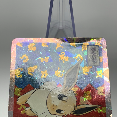Eevee Topsun No.133 Prism Holo Foil Vintage Pokemon Card Japanese