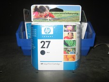 HP 27 Black Ink Cartridges Sealed New in Box