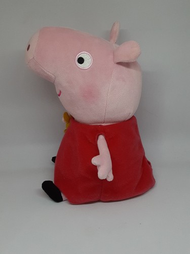 Ty Beanie Babies Peppa Pig & Teddy Bear 9" Plush Toy Doll - Picture 4 of 6