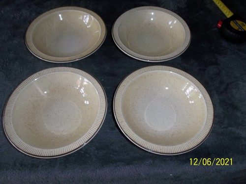 Poole Broadstone Dessert/ Cereal Bowls x 4