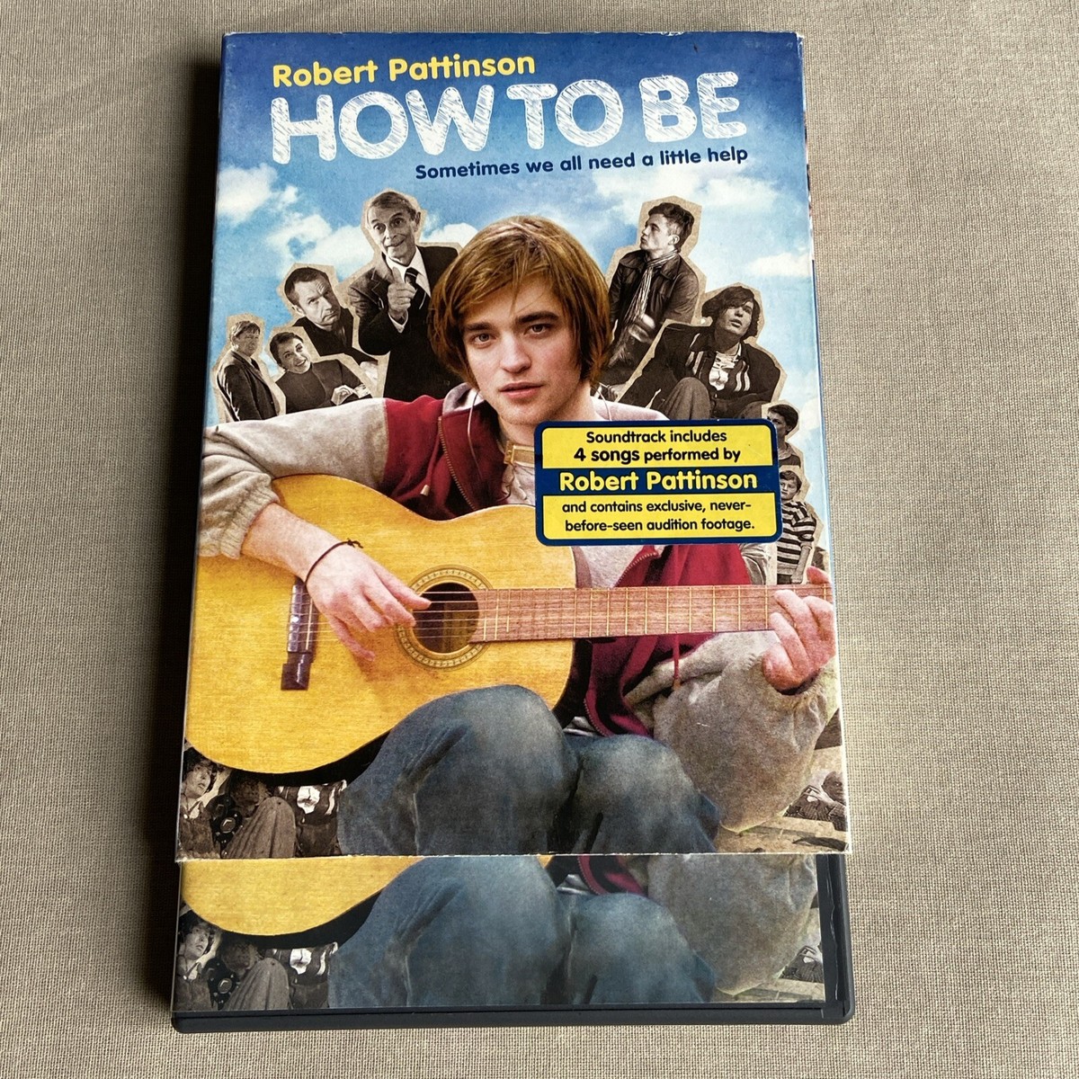 How to Be (DVD 2008 + Slipcover) RomCom Music Robert Pattinson