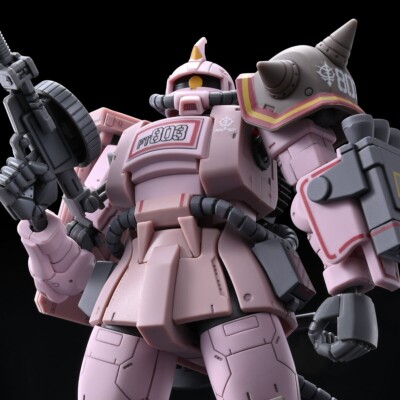 HG 1/144 ZAKU DESERT TYPE PINK PANTHER FORCES MS-06D MODEL KIT