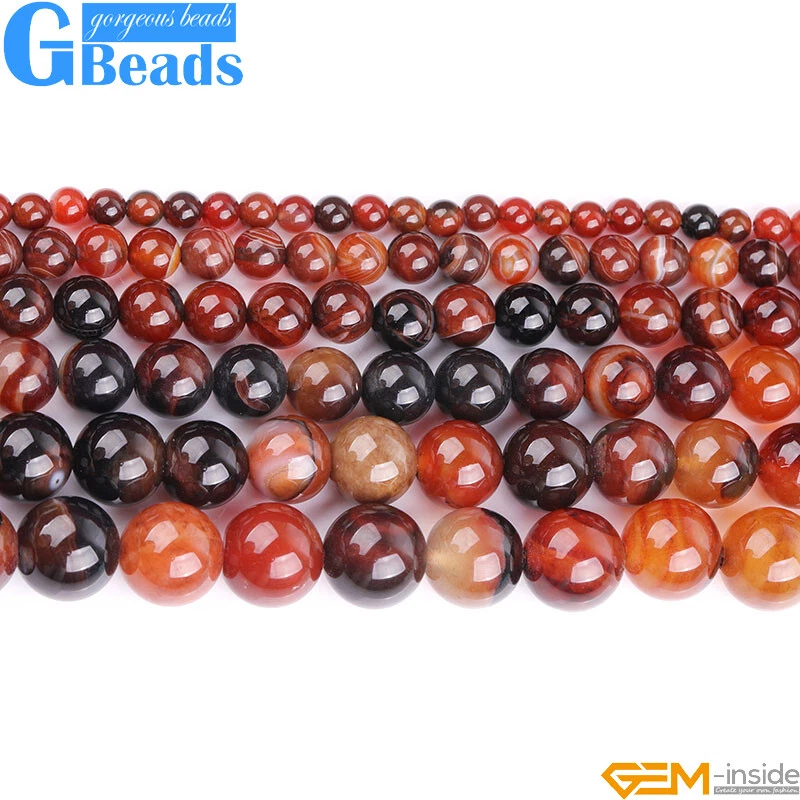 Dream Lace Agate Beads Round Natural Stone Free Shipping 15"6mm 8mm 10m 12mm GB - Image 4 of 4