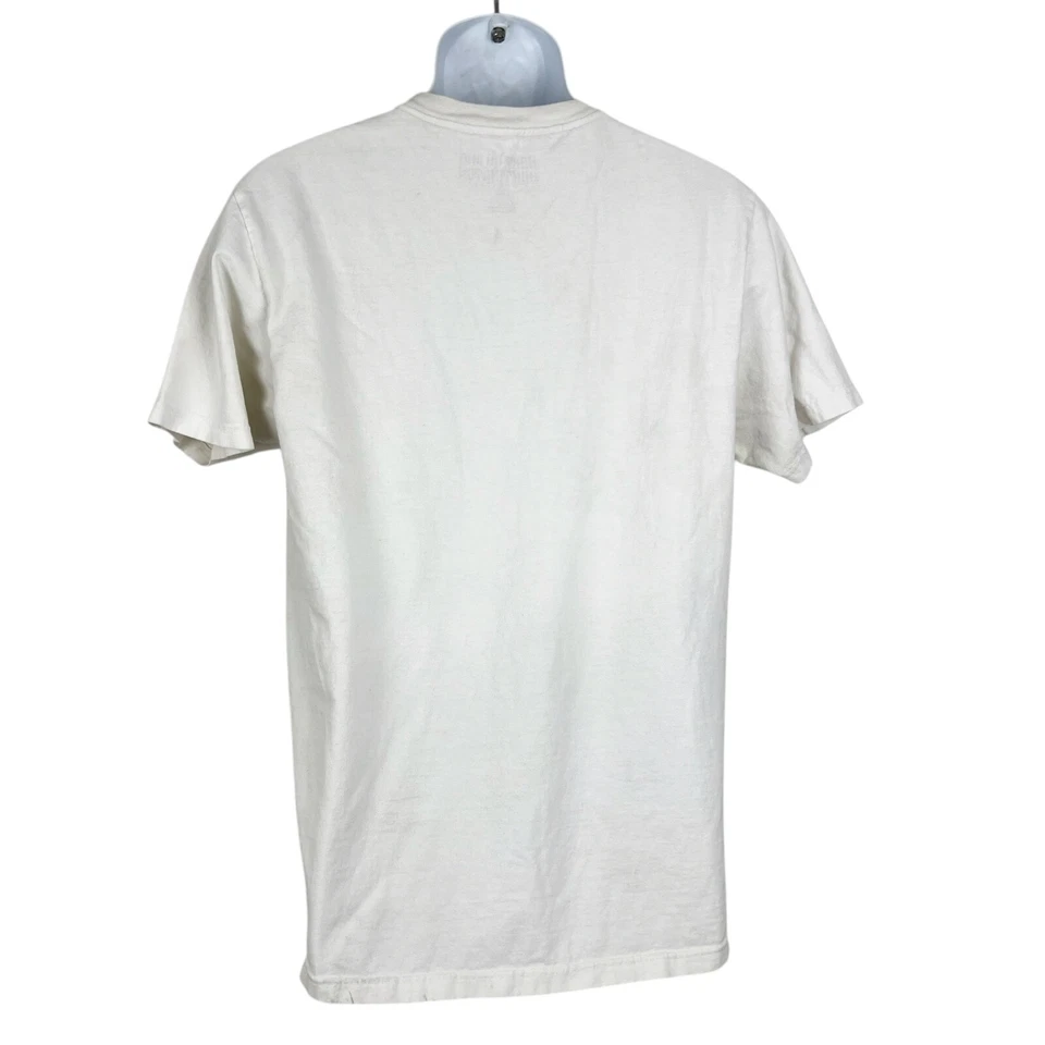 Рубашка мужская Hart and Huntington большая белая с коротким рукавом чернильная рок мото футболка с графикой - Изображение 2 из 4