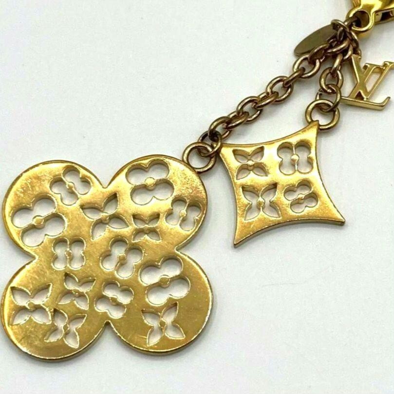 ✯Ｂ✯Ｂ✯Ｂ✯Ｂ✯　Louis Vuitton ゴールド キーホルダー Louis Vuitton Ivy Bag Charm Keychain Monogram Logo Gold