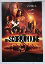 Hollywood The Scorpion King Dwayne Johnson Mini Poster 11.5" x18” R