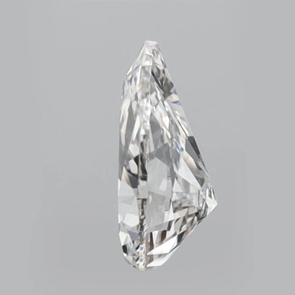IGI Certified 0.4ct H/VVS2 Clarity Pear Cut Lab Grown CVD Diamond AB-312 - Image 2 of 4