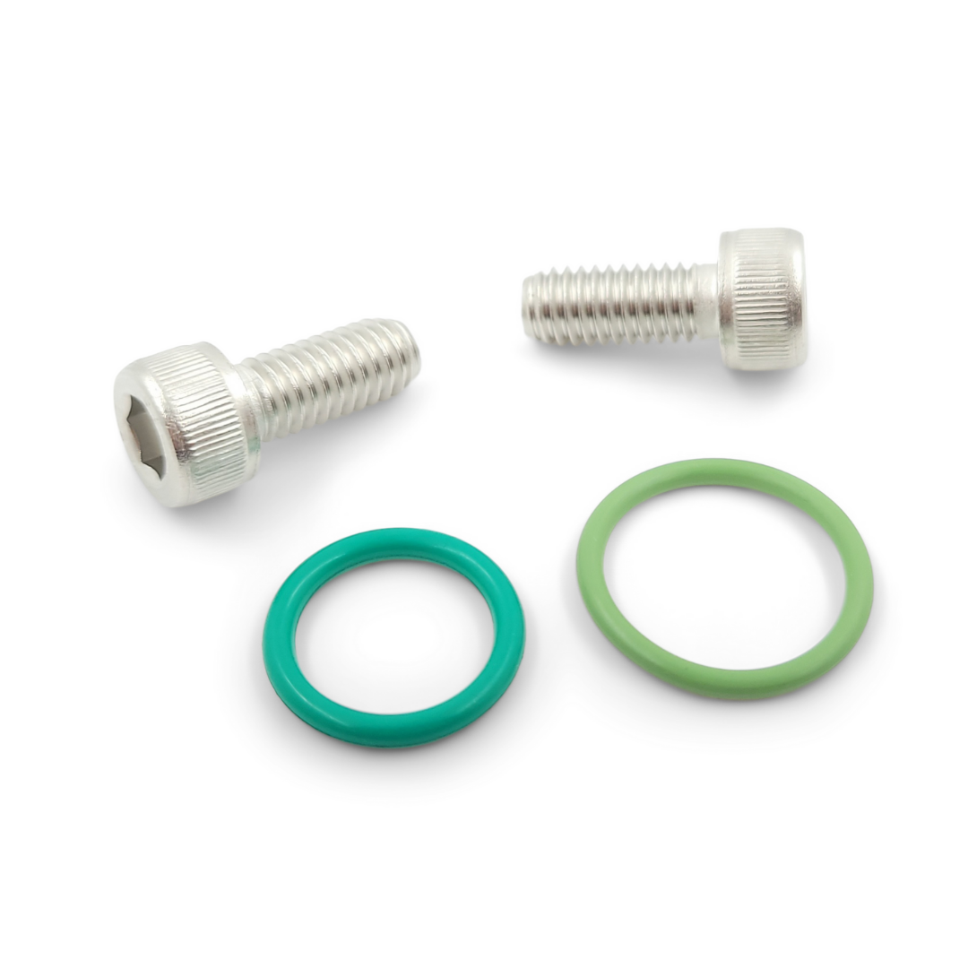 Power Steering Pump Line O-Ring Seal Kit - Compatible with Honda