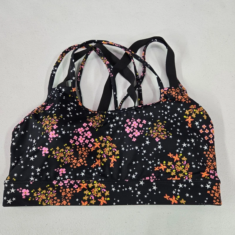 victoria-secret-vs floral star allover strappy tank-bra
