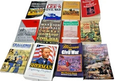 12 Civil War Books see title description Women in civil war, Robert E Lee &more