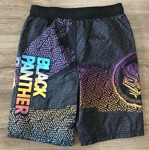 Boys' Marvel Black Panther Swimsuit Trunks Size S (6/7) NWOT *DEFECT* - Picture 4 of 5