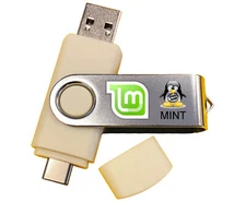 Linux Mint OS - Even better than Windows! Bootable Install USB Thumb Drive Stick
