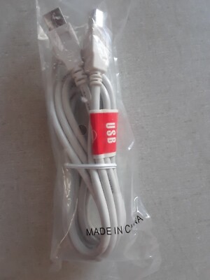 USB High Speed Cable 6 ft Male A Plug /Male B Plug -- New!