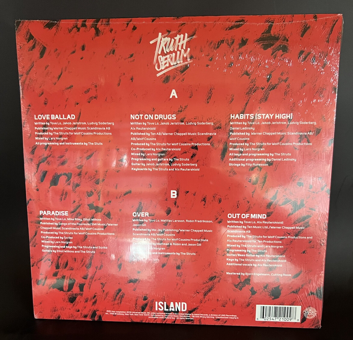 TOVE LO レコード ToveLo_blackvinyl.png?v=1681841062