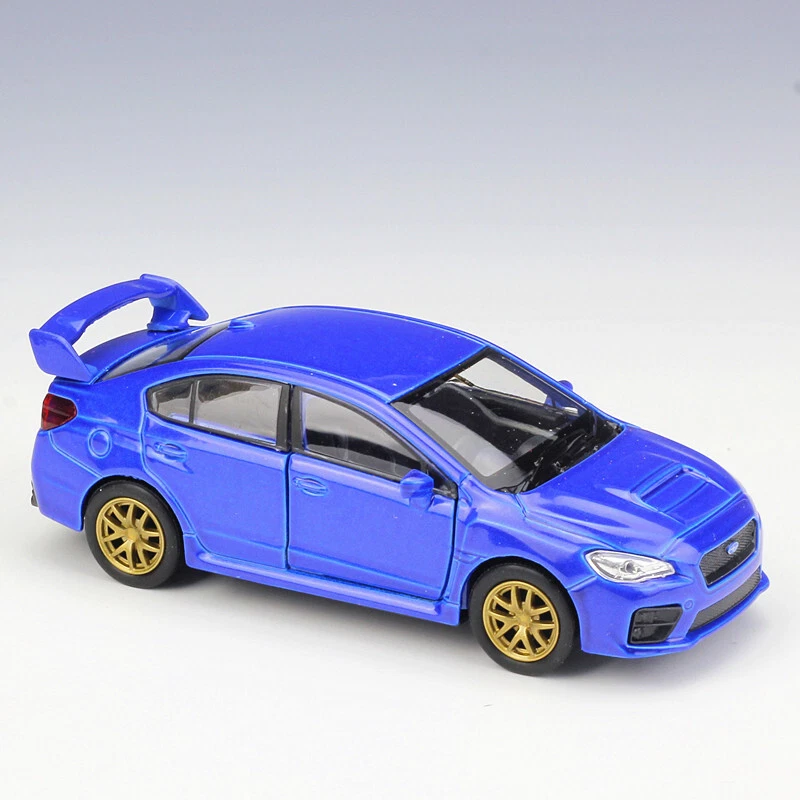 Welly 1:36 Subaru Impreza WRX STI Diecast Pullback Model Car Boy Toy - Image 2 of 4