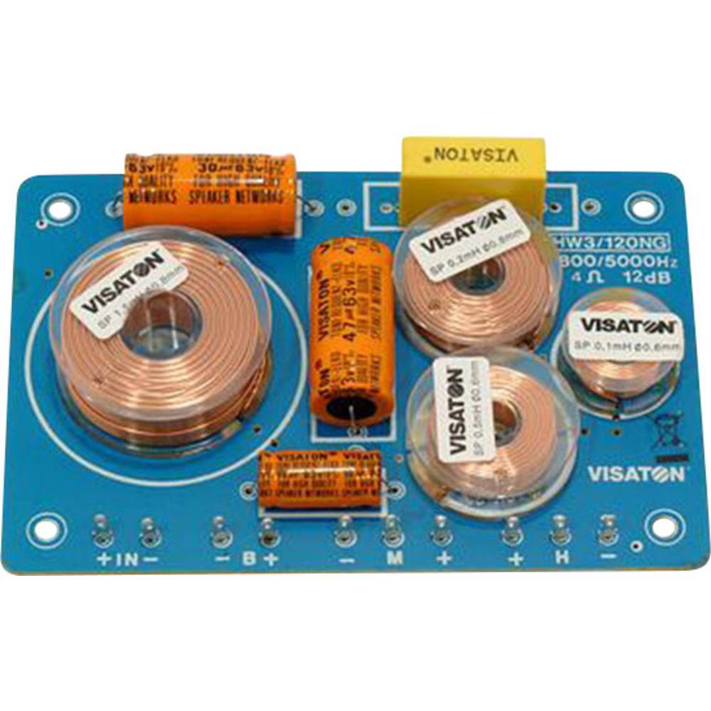 Visaton HW 3/120 NG - 4 Ohm Crossover a 3 vie 4 Ω