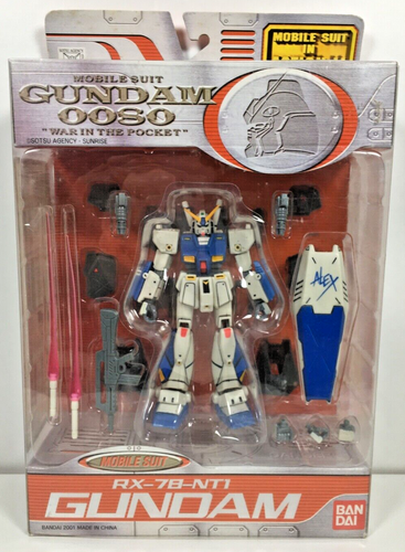 RX-78-NT1 ALEX GUNDAM BANDAI MSiA 0080 WAR in the POCKET MIA NEW US SELLER!