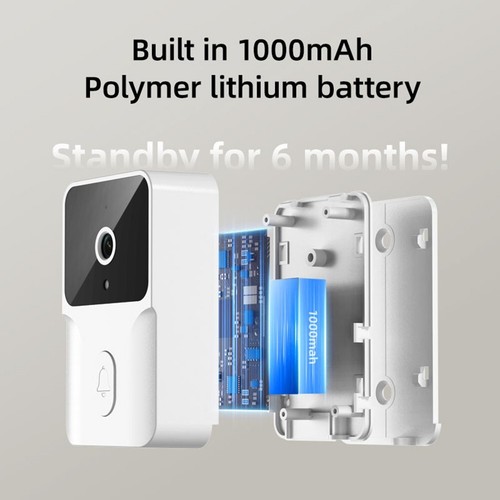 4 3 Inch Outdoor Doorbell with Energy Saving Design and Dual Power Supply - Picture 9 of 30