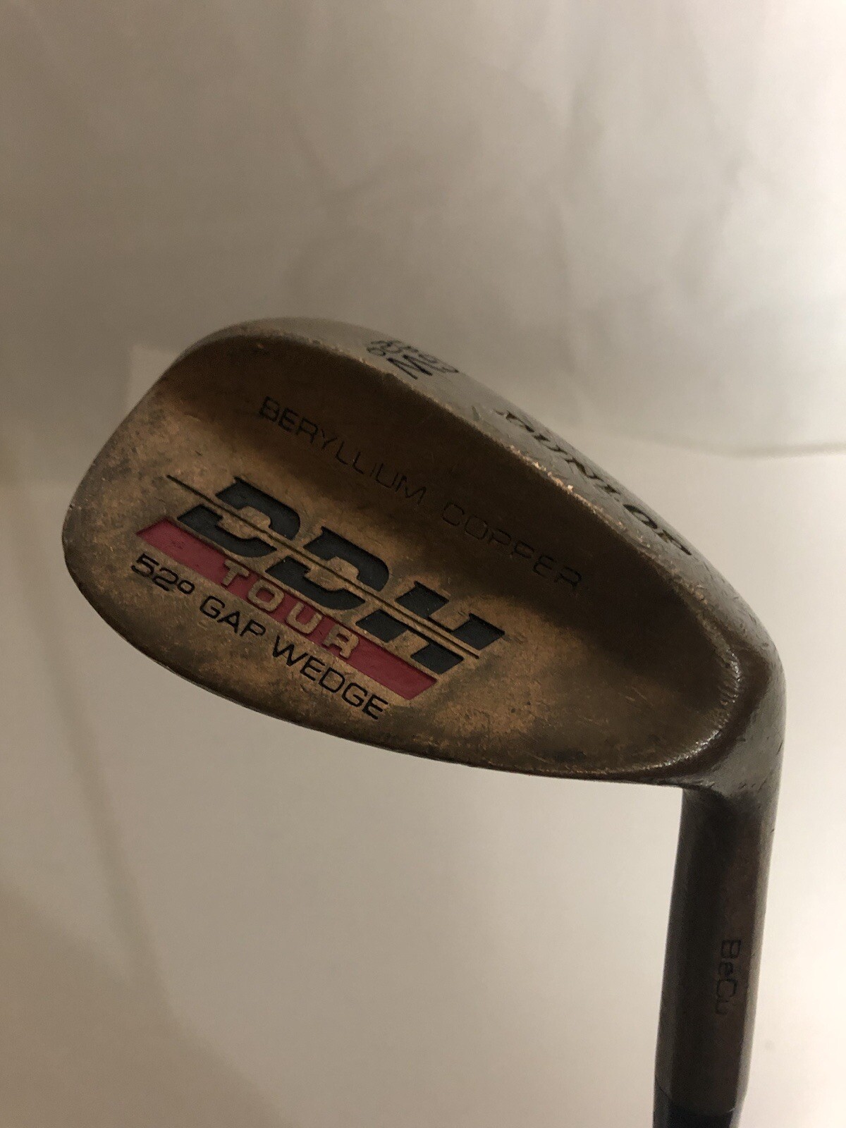 DDH by Dunlop 52* #S Sand Wedge Copper Golf Club, 35.5" Regular Shaft