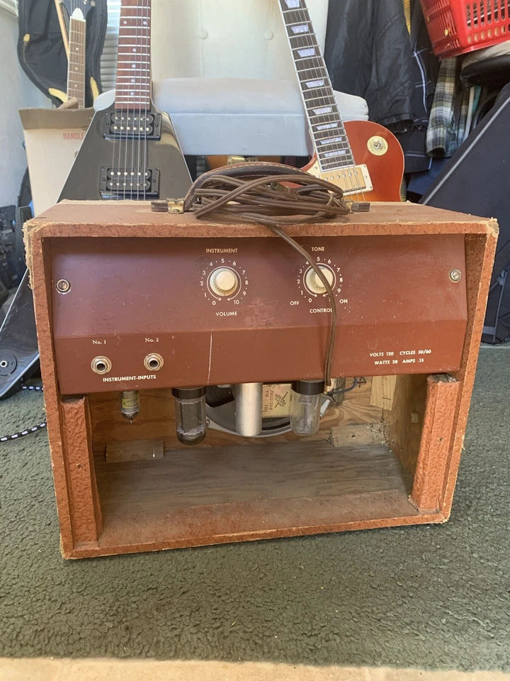 Rare 1950s Kay Tube Amp Model 603 Combo  Foto 2 de 4