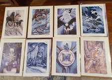 Jody Bergsma Set of 5 x 7 Signed Blank Notecards with Envelopes- Set of 8