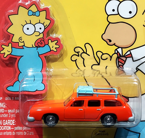 Johnny Lightning Marge's Car Wagon The Simpsons TV Show Collectible Car w/RRs