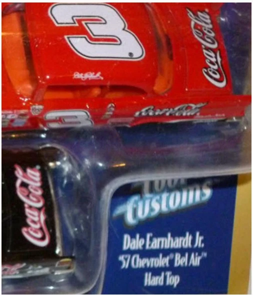 Juego Dale Earnhardt Sr/Jr 2-CWC: #1 Oso Polar y #3 Coca-Cola 1957 Chevy Bel WC 1/64 Foto 3 de 3