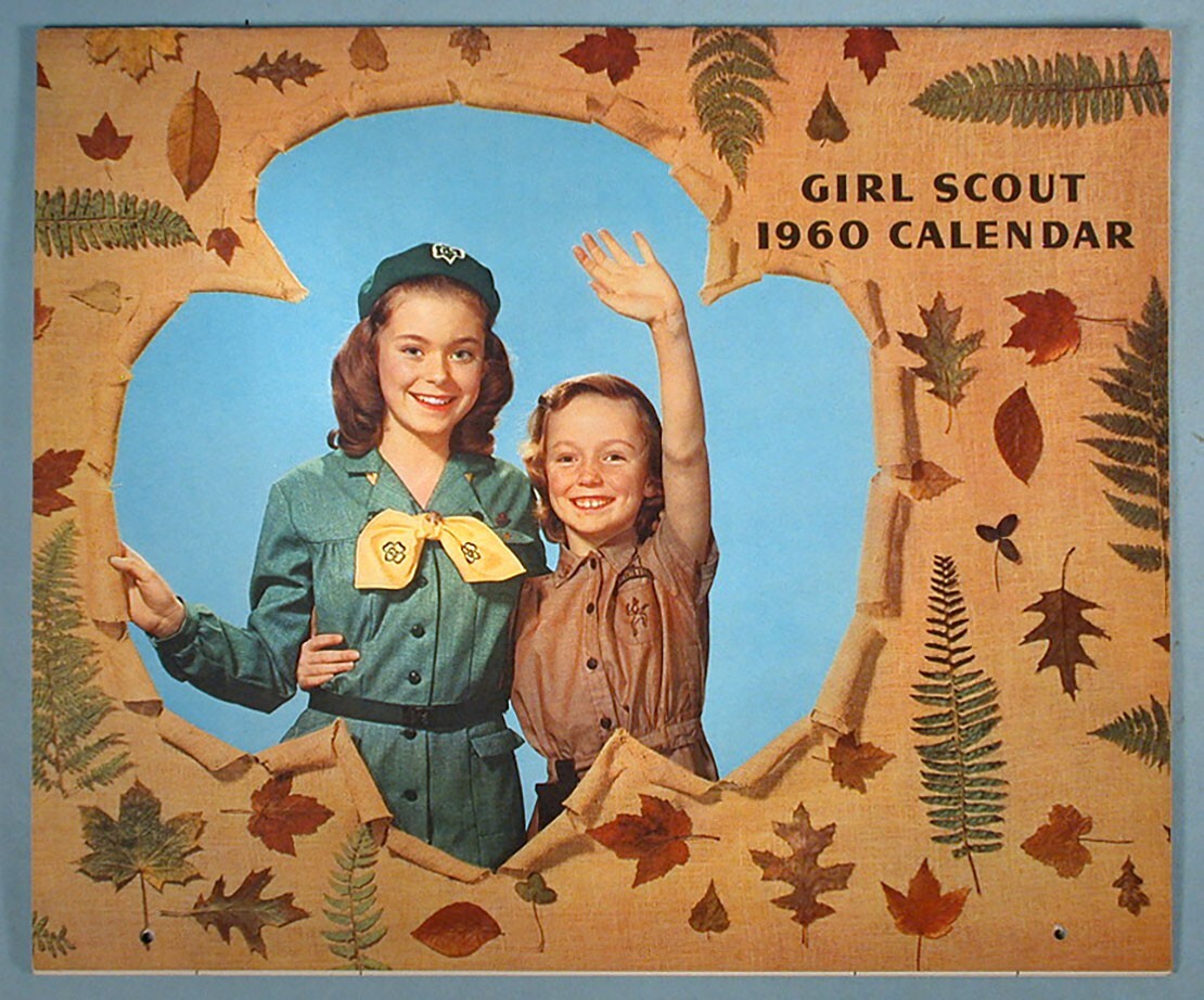 Girl Scouts クッキー ベンダブル フィギュア アメトイ ヴィンテージ Three Vintage Girl Scouts of the USA Calendars 1961 1962 1965 Many