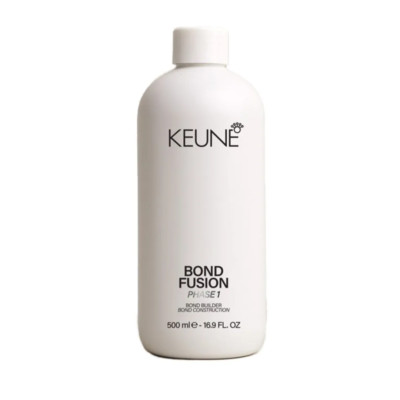 Keune Bond Fusion Phase 1 Bond Builder 16.9 oz 500 ml | Strengthening Treatment
