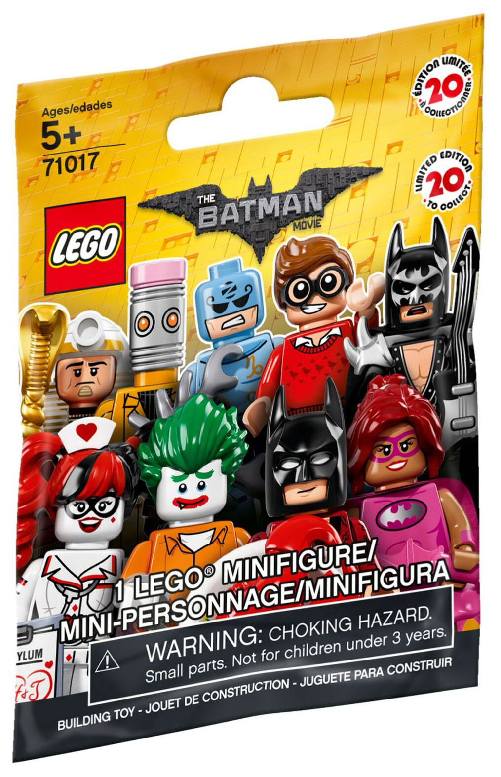 Figurine LEGO Batman Movie 71017 édition originale complète pour vitrine