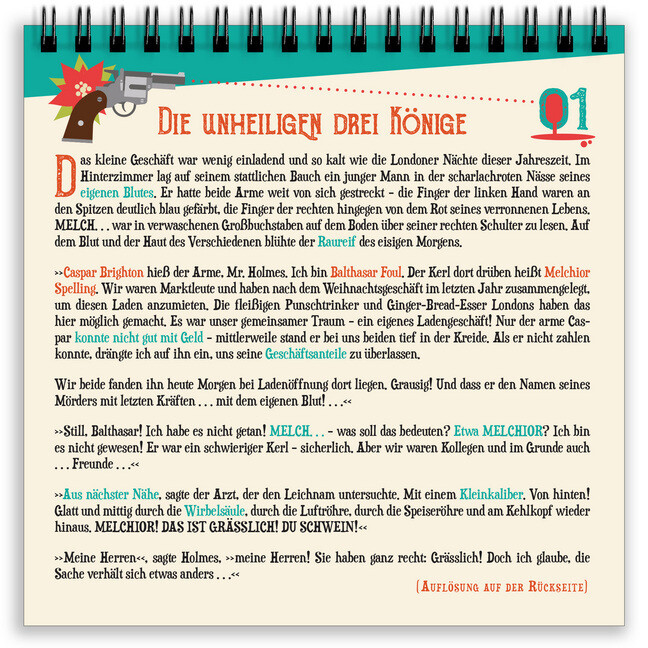 Thumbnail - Mr. Holmes Krimi-adventskalender 2019 | Philip Krömer (u. A.) |