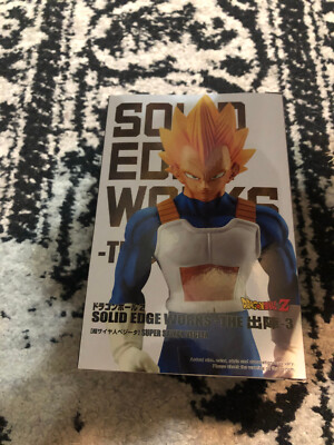 Dragonball Z Vegeta Banpresto Dragon Ball Z Solid Edge Works - Super Saiyan Vegeta Standbeeld (Vol. 3) - Officiële Collectible Figuur Banpresto Collectible Figuur