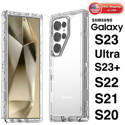 For Samsung Galaxy S22 Ultra Plus Case Premium Clear Heavy Duty Shockproof Cover