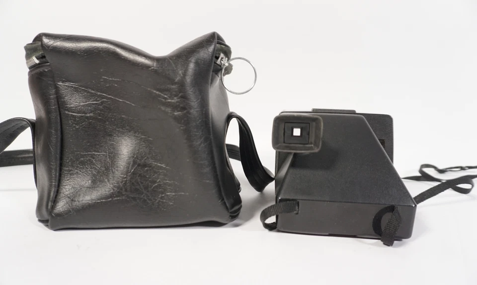 Vintage Polaroid 2000 Land Camera Sofortbildkamera mit original Tasche - Bild 2 von 4