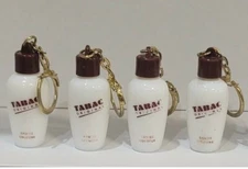 4 pcs TABAC ORIGINAL by Maurer & Wirtz Cologne for Men 0.13 oz 4 ml Mini Splash