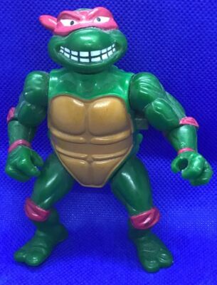 1989 Vintage Playmates Toys TMNT Raphael Action Figure