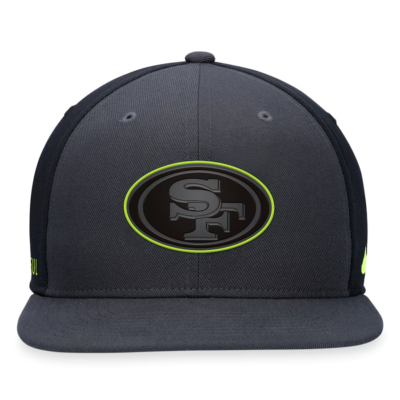San Francisco 49ers Nike Volt Snapback Hat Cap Men's