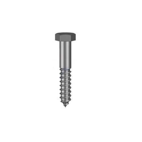 M12 X 200 Hex Coach Screw Galvanised Mild Steel Box Of 25 EBay m12-x-200-hex-coach-screw-galvanised-mild-steel-box-of-25-ebay