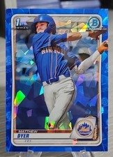 Matthew Dyer 2020 Bowman Chrome Draft Sapphire 1st Bowman #BD-92 New York Mets	