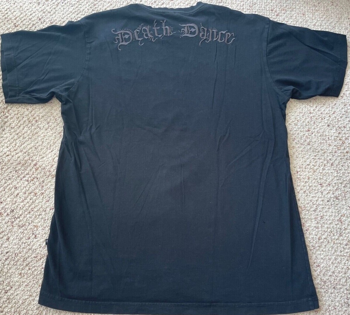 ARTFUL DODGER DEATH DANCE black short slv t-shirt men L Goth