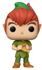 FUNKO POP! DISNEY: Peter Pan 70th - Peter With Flute [New Toy] Vinyl Figure