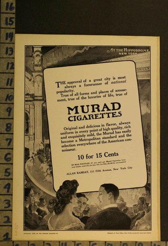 1905 THEATER HIPPODROME NEW YORK CIRCUS CARNIVAL ROMANCE ILLUS COVER RH35