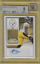 2015 Contenders Bud Dupree Steelers RC Auto BGS 9/10