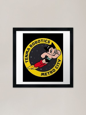 Tenma Robotics Astroboy Gerahmtes Kunst Gerahmtes Wandbild Poster Leinwanddruck Bild